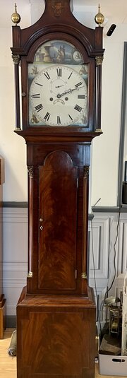 Rocking Ship Automata Longcase Clock