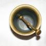 bronze mortar  pestle