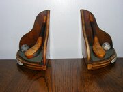 A Pair Of Golf-related Bookends