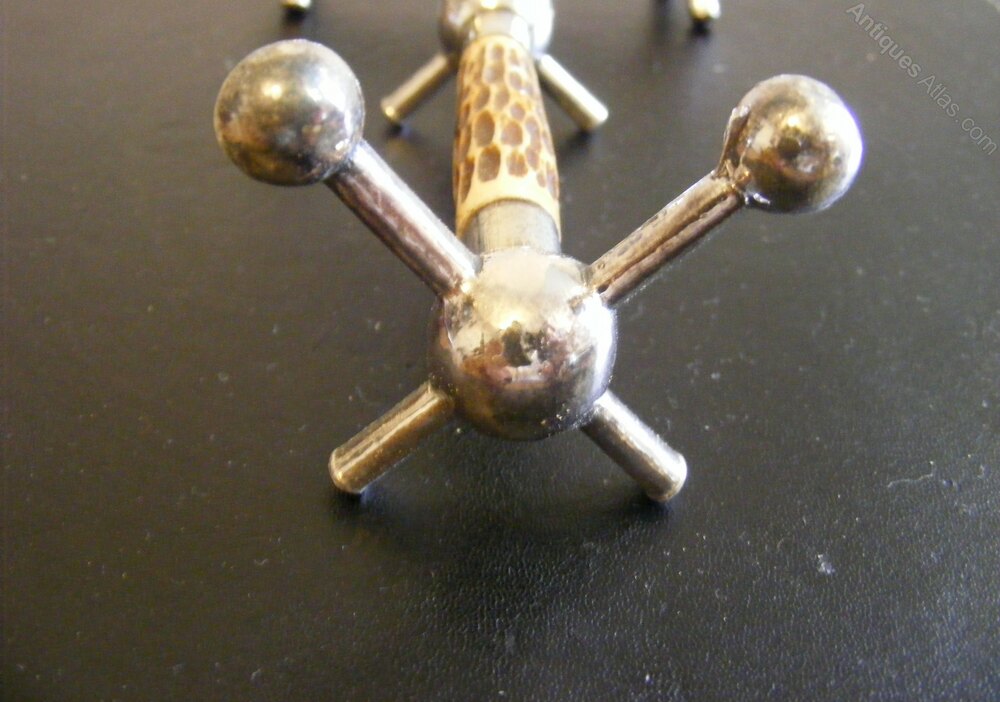 Antiques Atlas - Hallmarked Silver Knife Rests as092a293 / knife rests