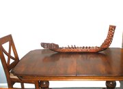 Maori Waka Taua (war Canoe) Model