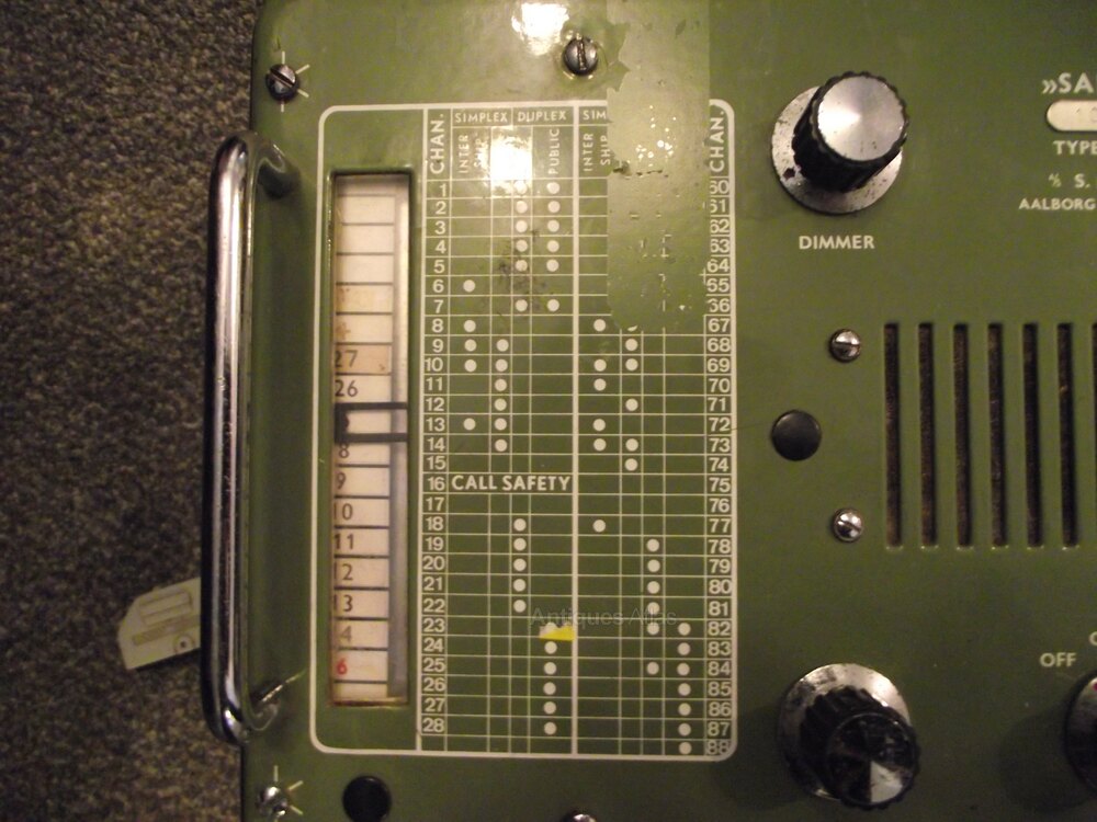 Antiques Atlas SAILOR VHF MARITIME RADIO