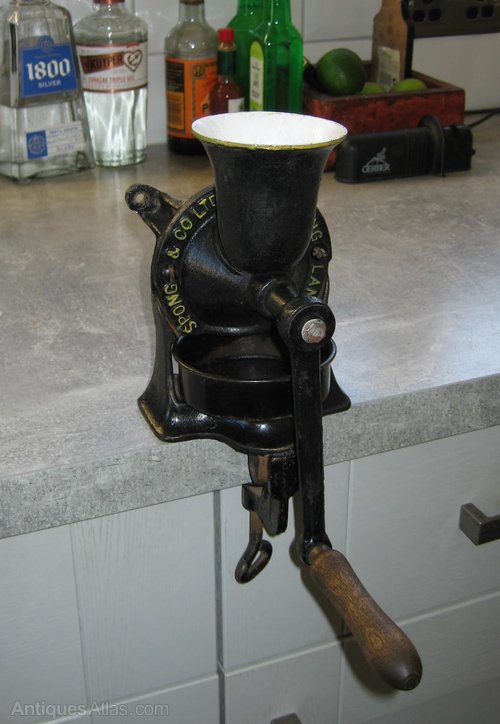 Antiques Atlas Spong No 1 Coffee Grinder