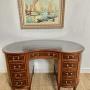 Antique Kidney Shaped Desk / Dressing Table 