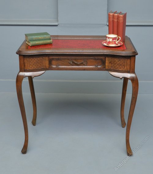 French Mahogany Writing Table Antiques Atlas