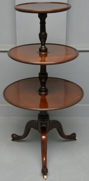 Georgia Three Tier Dumb Waiter Side Table