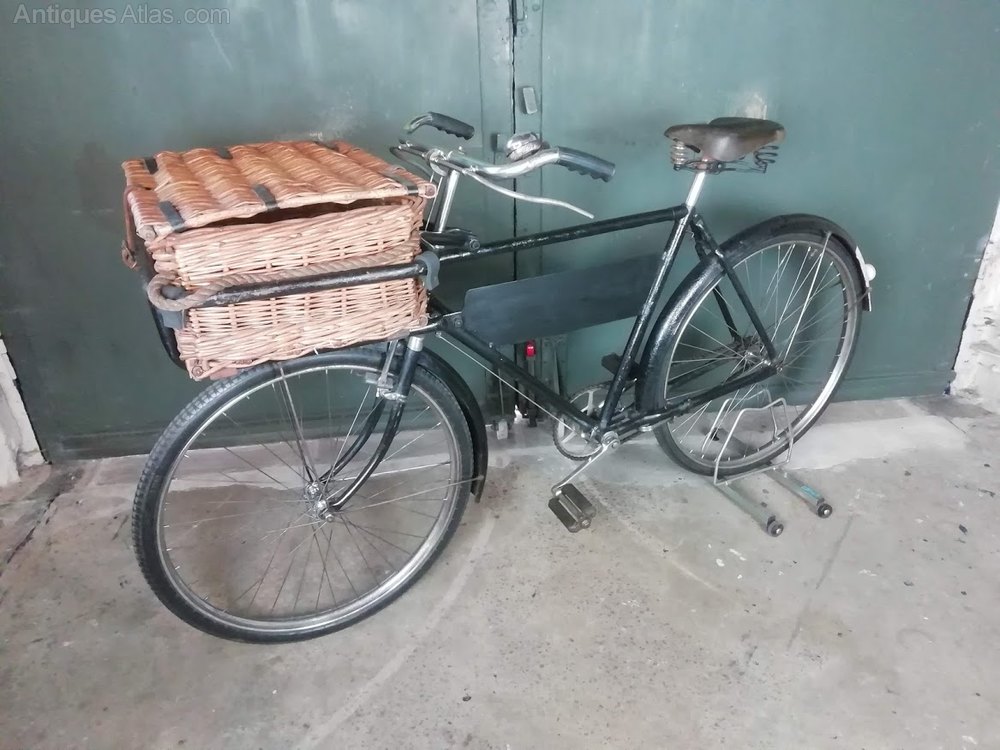 antique stationary bike