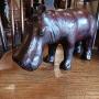 Charming liberty Style Leather Hippopotamus 