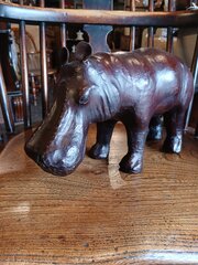 Charming Liberty Style Leather Hippopotamus 