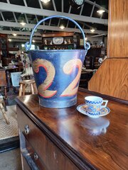 Decorated Swing Handled Pail