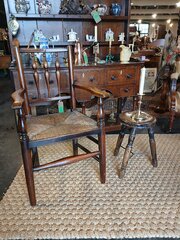  Rustic  English 19th Century Beechwood Stool