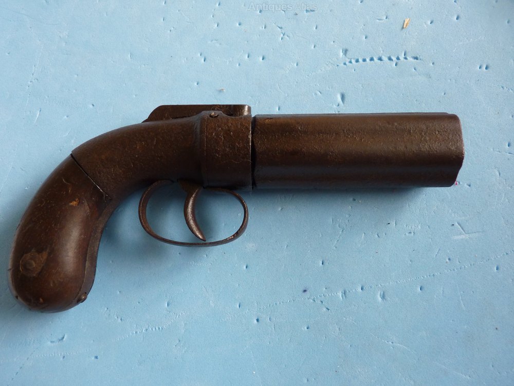 Antiques Atlas - Pepper Box Revolver.