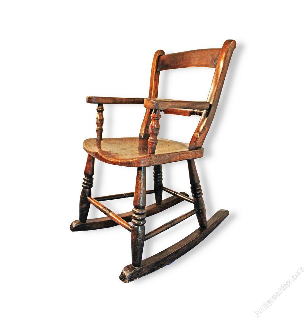 Victorian Childs Country Rocking Chair