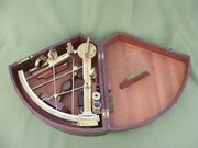 Fine Diamond Frame Early English Sextant