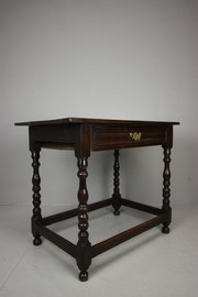 18th Century Antique Period Oak Side Table.