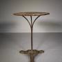 19th Century Cast Iron Round Bistro Table 