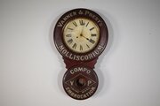 Antique Molliscorium Antique Advertising Clock