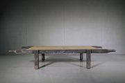 Brockwell Estate Antique Luggage Rack Coffee Table