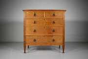 Early Heals Antique Oak Chest Of Drawers