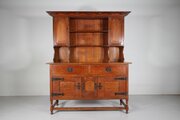 Early Heals Of London Antique Oak Dresser Labelled
