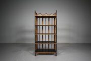 Edwardian Antique Bamboo & Lacquered Pine Shelves