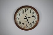  Edwardian Antique Large Factory Wall Clock