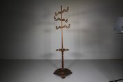 English 19th Century Antique Cast Iron Coat Stand