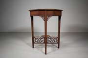 English Arts & Crafts Antique Oak Side Table