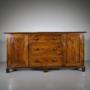  English Georgian Antique Elm Dresser Base