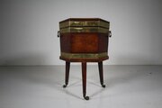 English Georgian Antique Mahogany Cellarette
