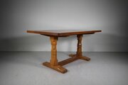 Fabulous 1930s Mouseman Oak Dining Table