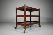 Heals 1930’s Teak Garden Trolley – Labelled 