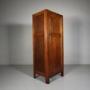 Heals Edwardian Antique Oak Wardrobe – Labelled 