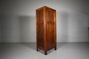 Heals Edwardian Antique Oak Wardrobe – Labelled 