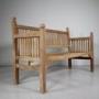 Heals of London Edwardian Antique Garden Bench