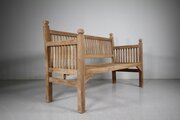Heals of London Edwardian Antique Garden Bench