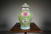 Large Chinese 19th Century Antique Porcelain Vase