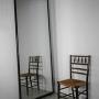 Large English 19th C Antique Outfitters Mirror 
