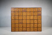 Large English Antique Bank Of Seed Drawers. 
