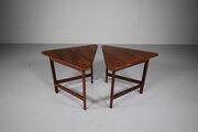 Pair Of 1950’s Rosewood Fold Away Tables By Illum 
