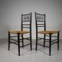 Pair of William Morris Antique Sussex Chairs 
