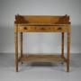 Regency English Faux Bamboo Side Table in Original