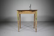 Regency Original Painted Pine Antique Side Table 