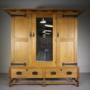 Superb Large Heals of London Antique Oak Wardrobe
