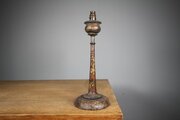 Tall Edwardian Antique Kashmiri Table Lamp