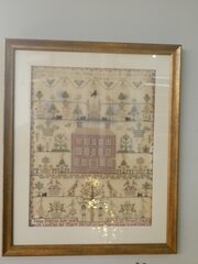 18th Century Needlework Sampler