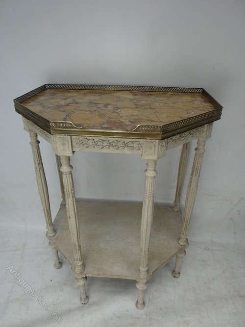 19thC Fine Marble Top Side Table Antiques Atlas