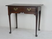 19thC Oak Side Table 83cm Wide