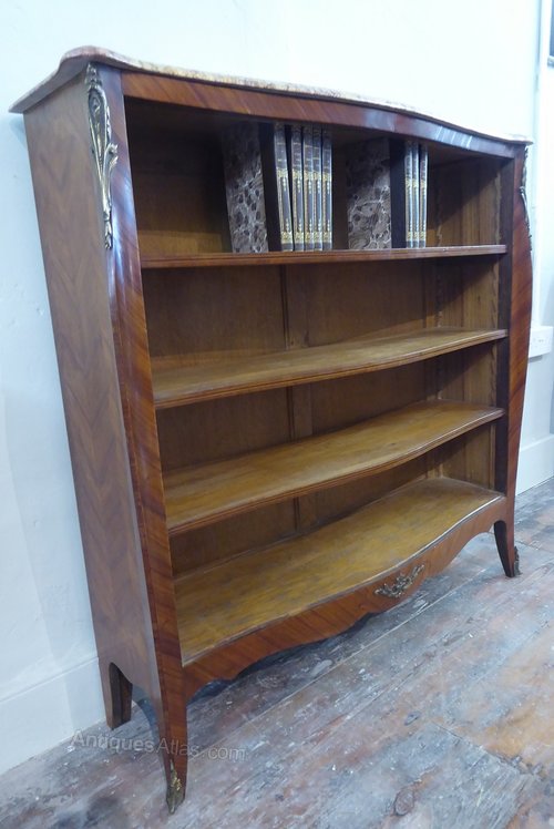 19th Century Marble Top Bookcase Antiques Atlas