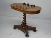 Antique Rosewood Games Table